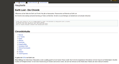 Desktop Screenshot of chronik.earthlost.de