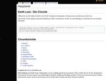 Tablet Screenshot of chronik.earthlost.de